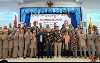 TIM ASESOR LAM-INFOKOM Lakukan Assesment Lapangan Program Studi S-1 Informatika Universitas Bhamada Slawi